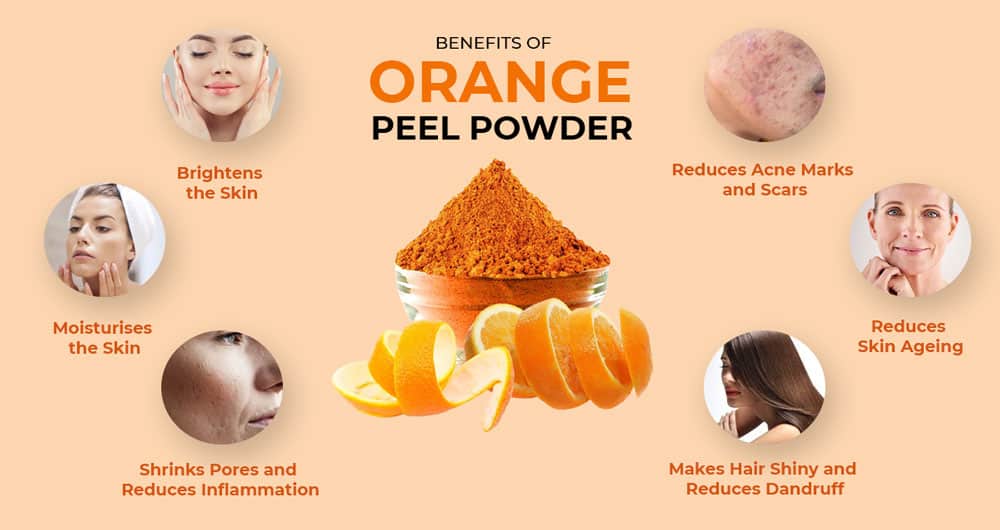 Benefits Of Orange Peel Powder