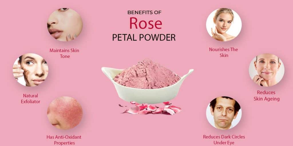 Benefits of Rose Powder for Skin