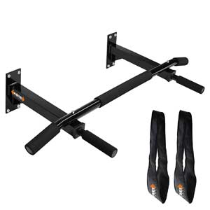 Kore K-WM-CHIN UP-BAR-SR-ABS Pull-Up Bar and Ab Strap Combo