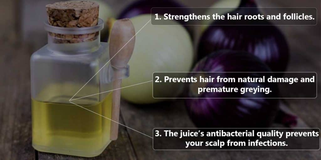 Why Onion Juice Can Be Good For Hair 
